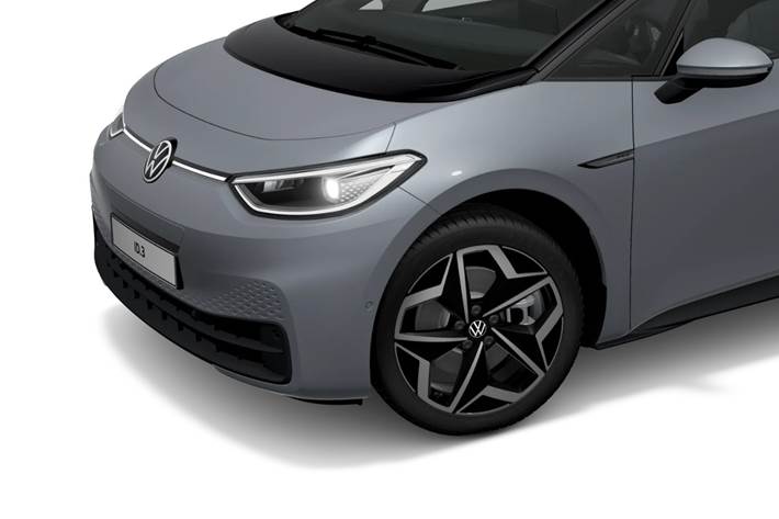 Grå VW ID.3 fra 2022