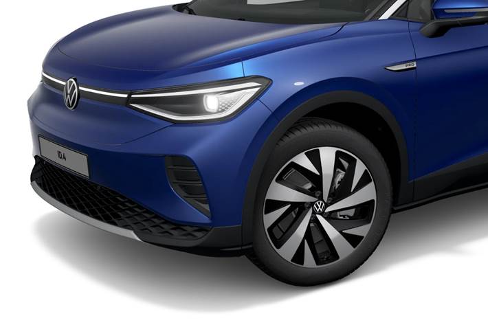 Blå VW ID.4 fra 2022