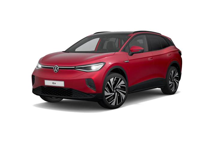 Rød VW ID.4 fra 2023