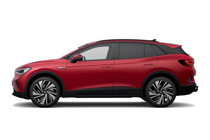Rød VW ID.4 fra 2023