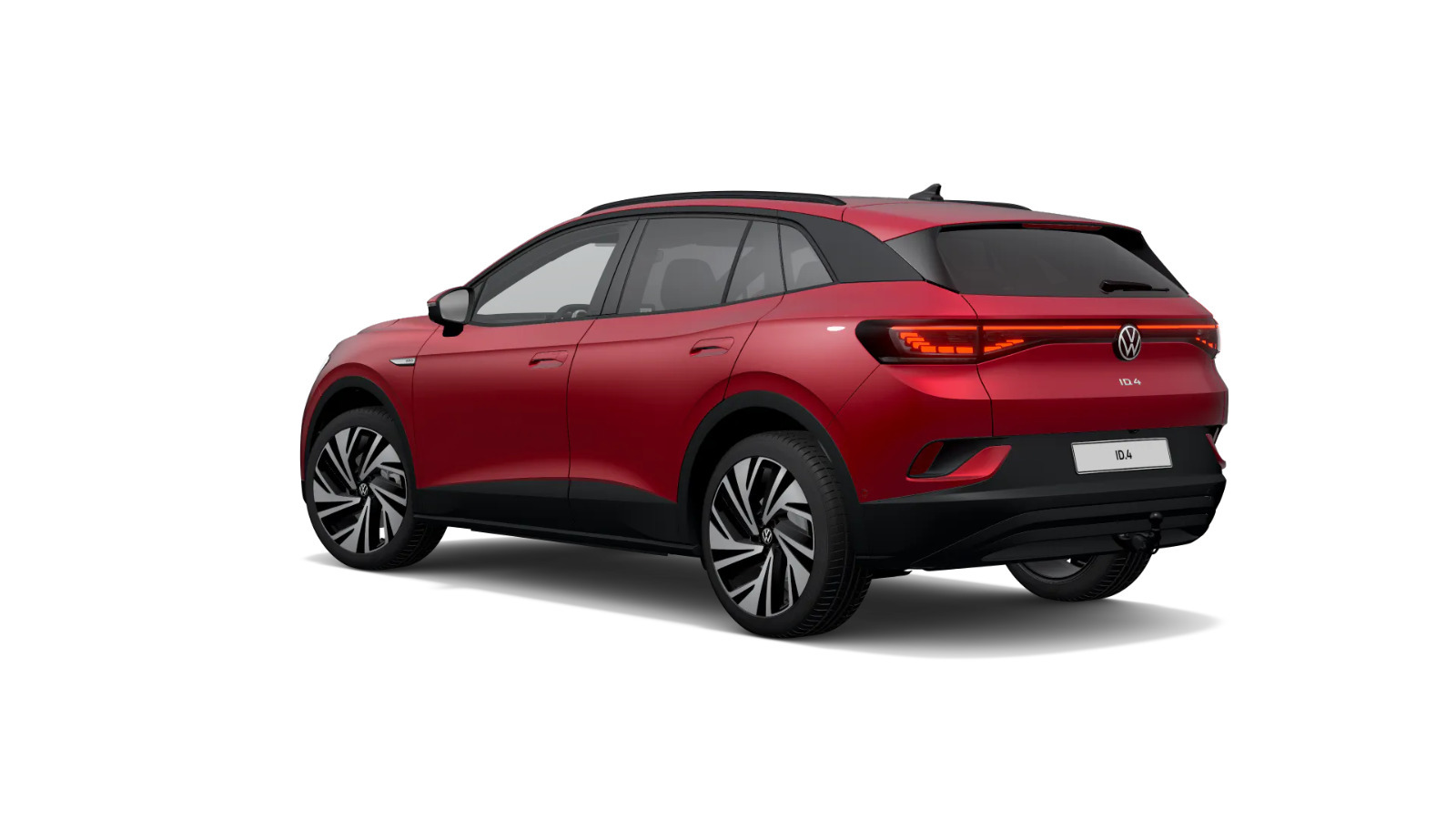 Rød VW ID.4 fra 2023