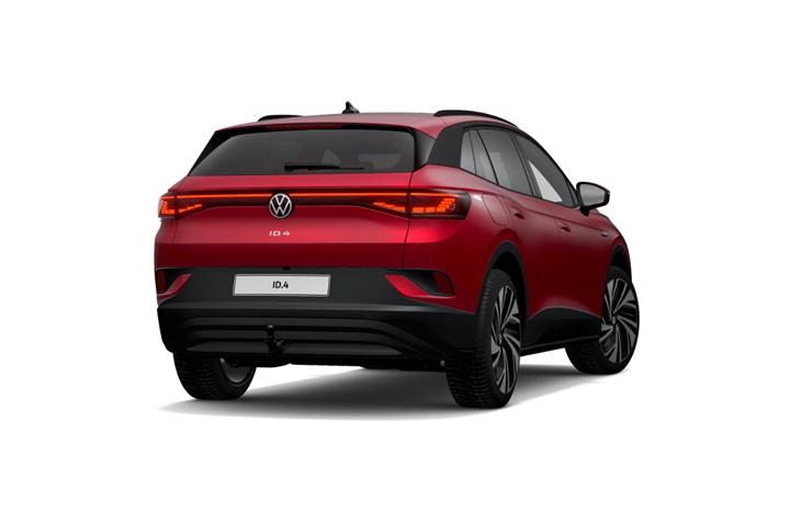 Rød VW ID.4 fra 2023