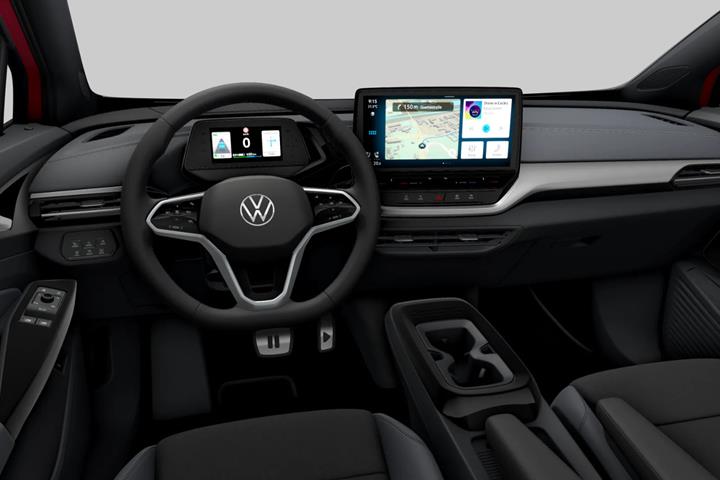 Rød VW ID.4 fra 2023