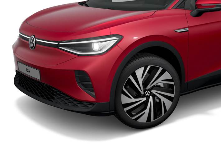 Rød VW ID.4 fra 2023