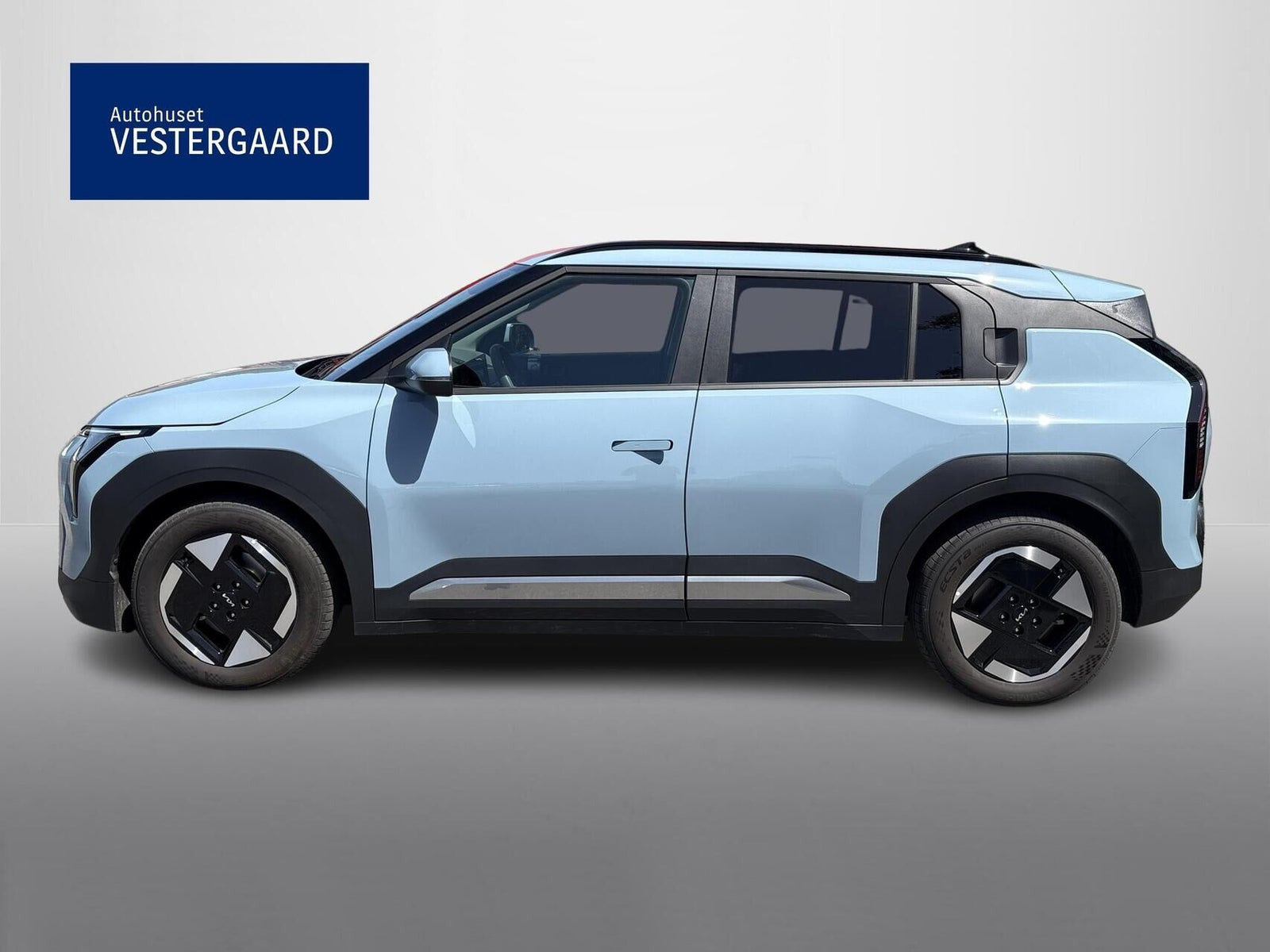 Blå Kia EV3 fra 2025