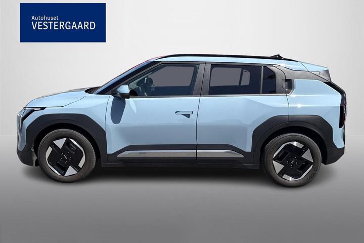 Blå Kia EV3 fra 2025