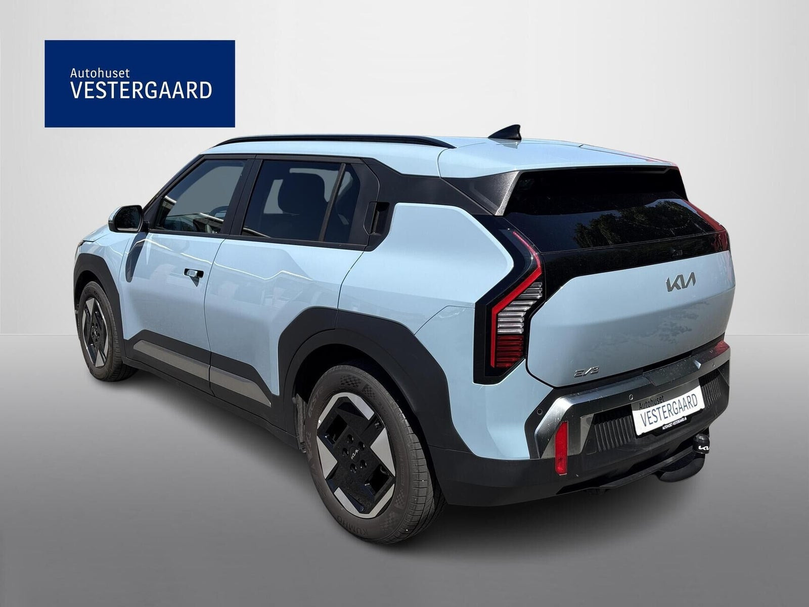 Blå Kia EV3 fra 2025