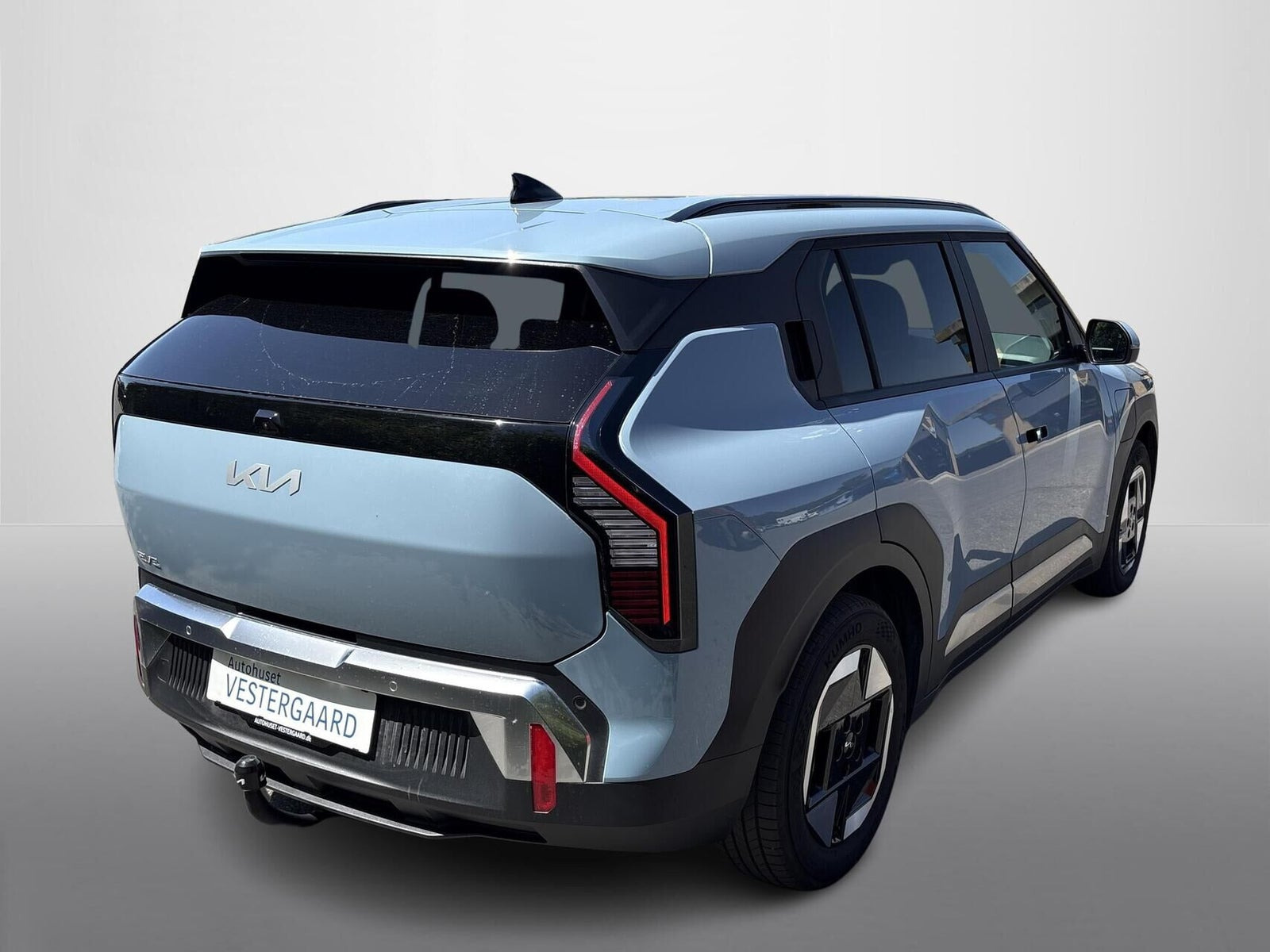 Blå Kia EV3 fra 2025