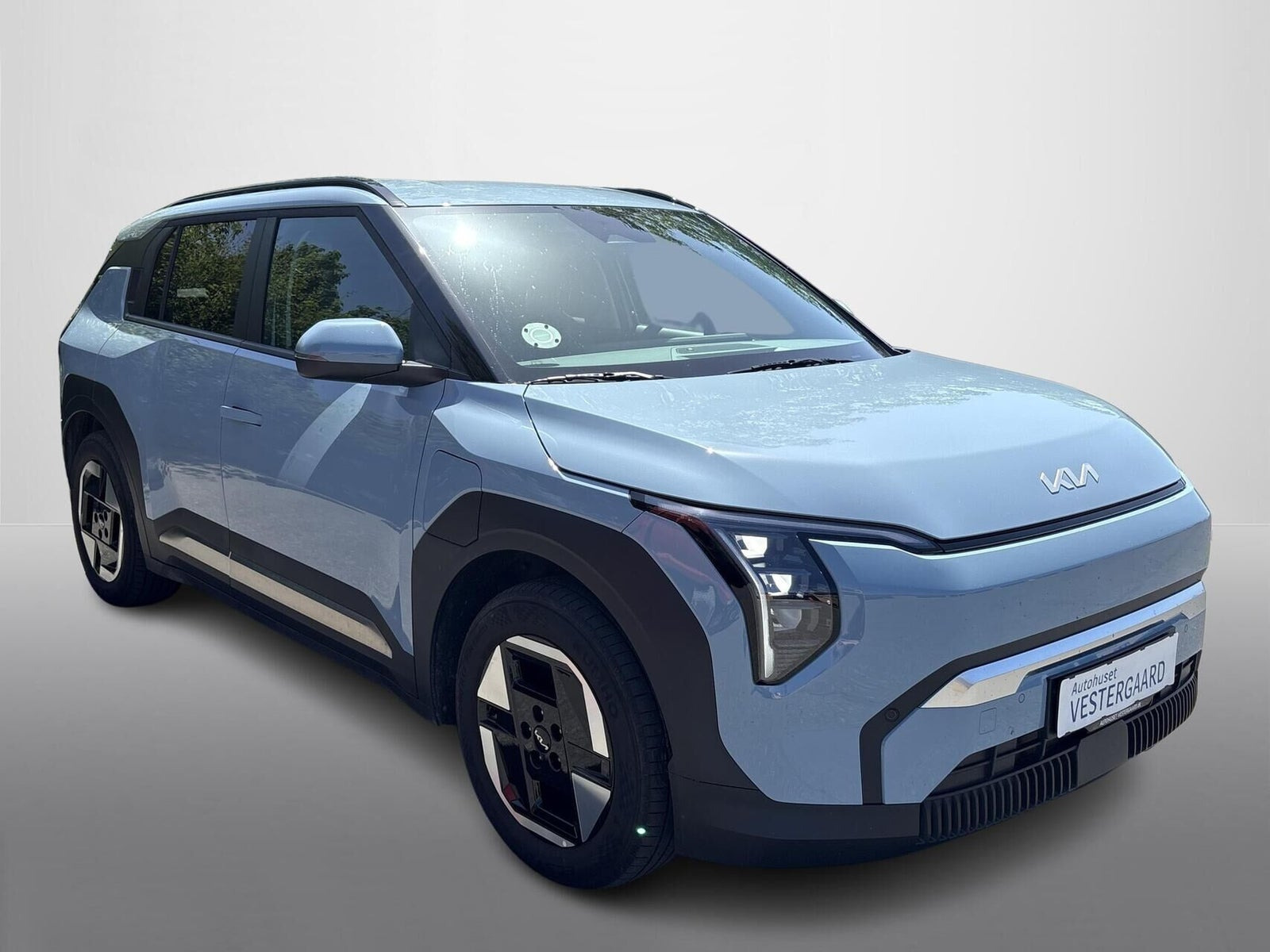 Blå Kia EV3 fra 2025