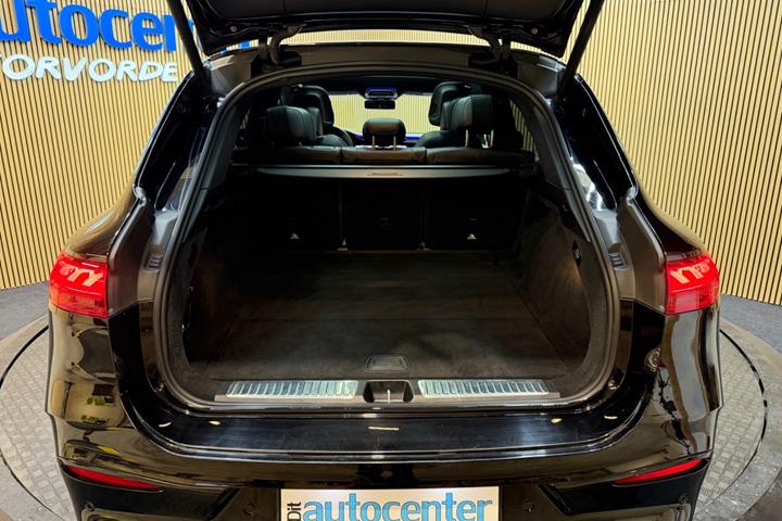 Sort Mercedes EQS450+ SUV fra 2023