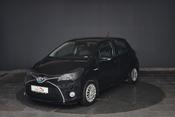Sort Toyota Yaris fra 2015