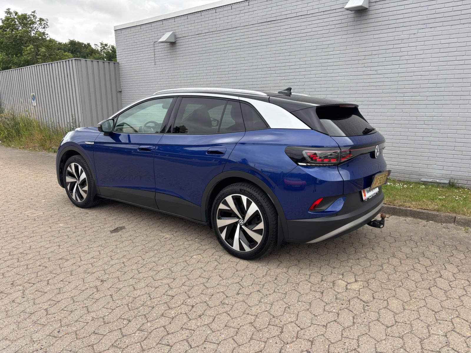 Blå VW ID.4 fra 2022