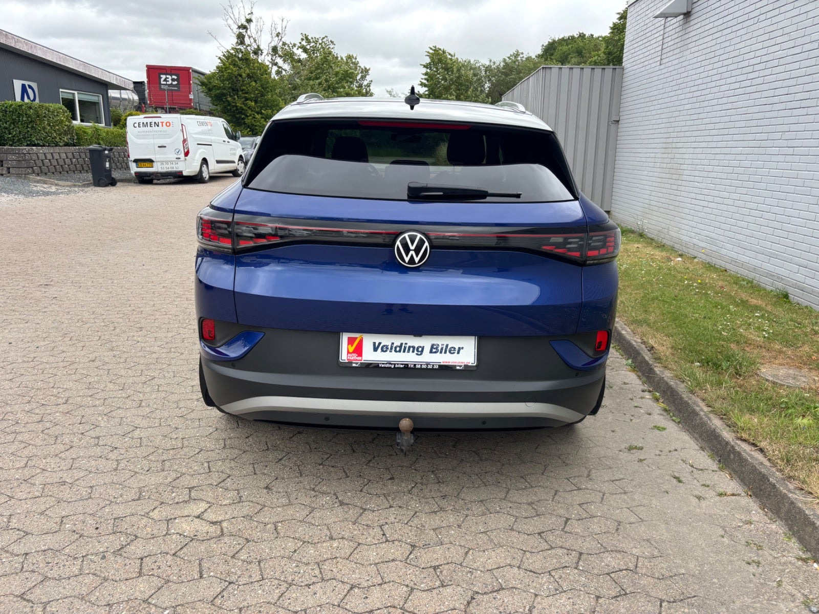 Blå VW ID.4 fra 2022