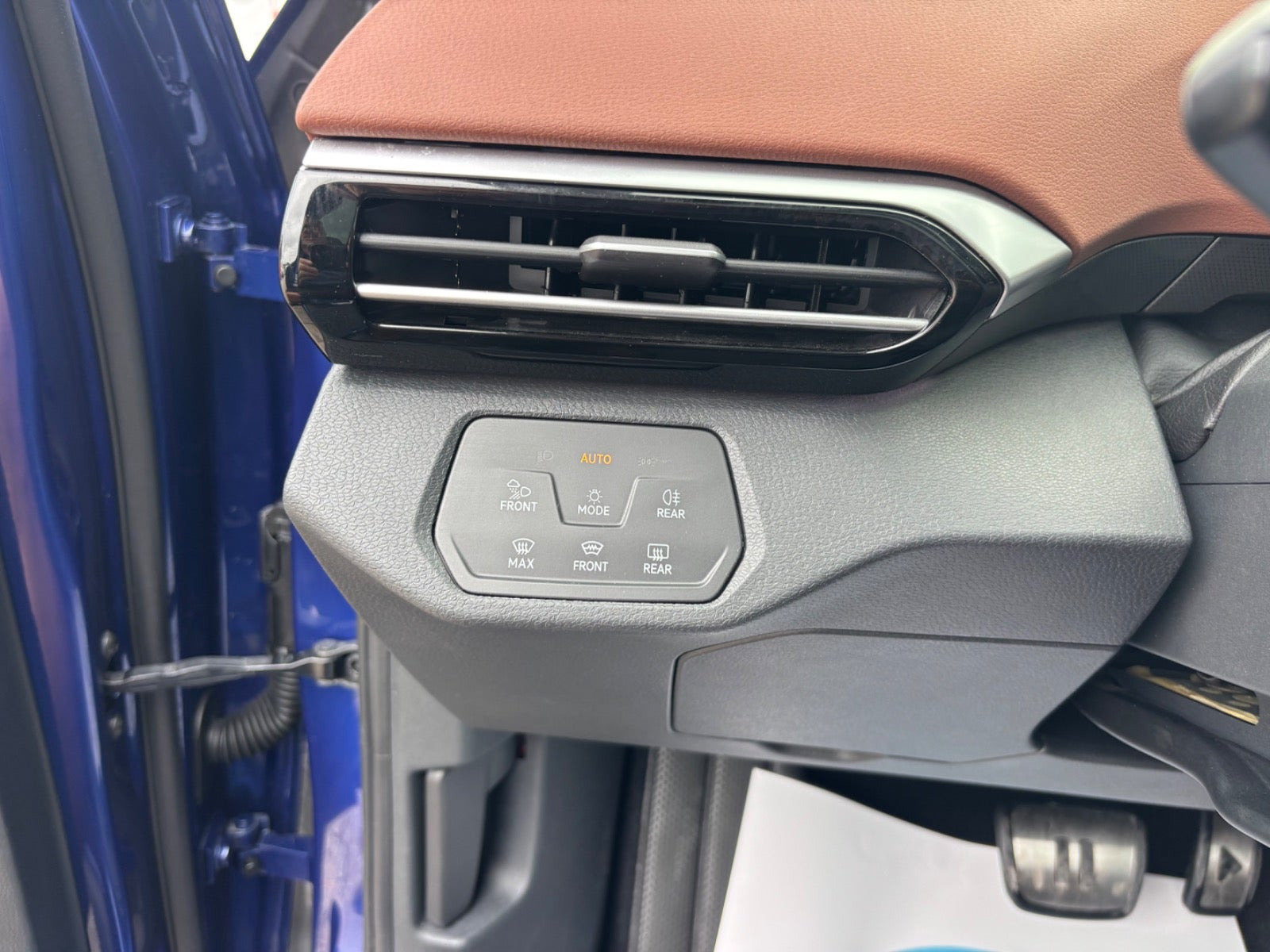 Blå VW ID.4 fra 2022
