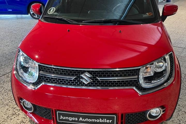 Rød Suzuki Ignis fra 2020