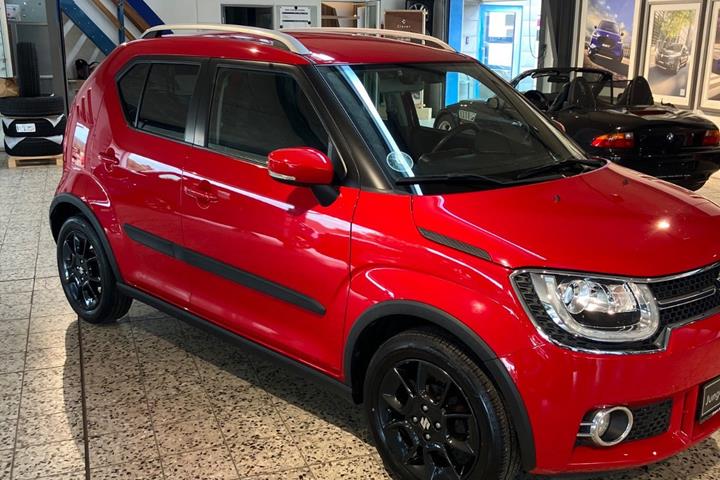 Rød Suzuki Ignis fra 2020