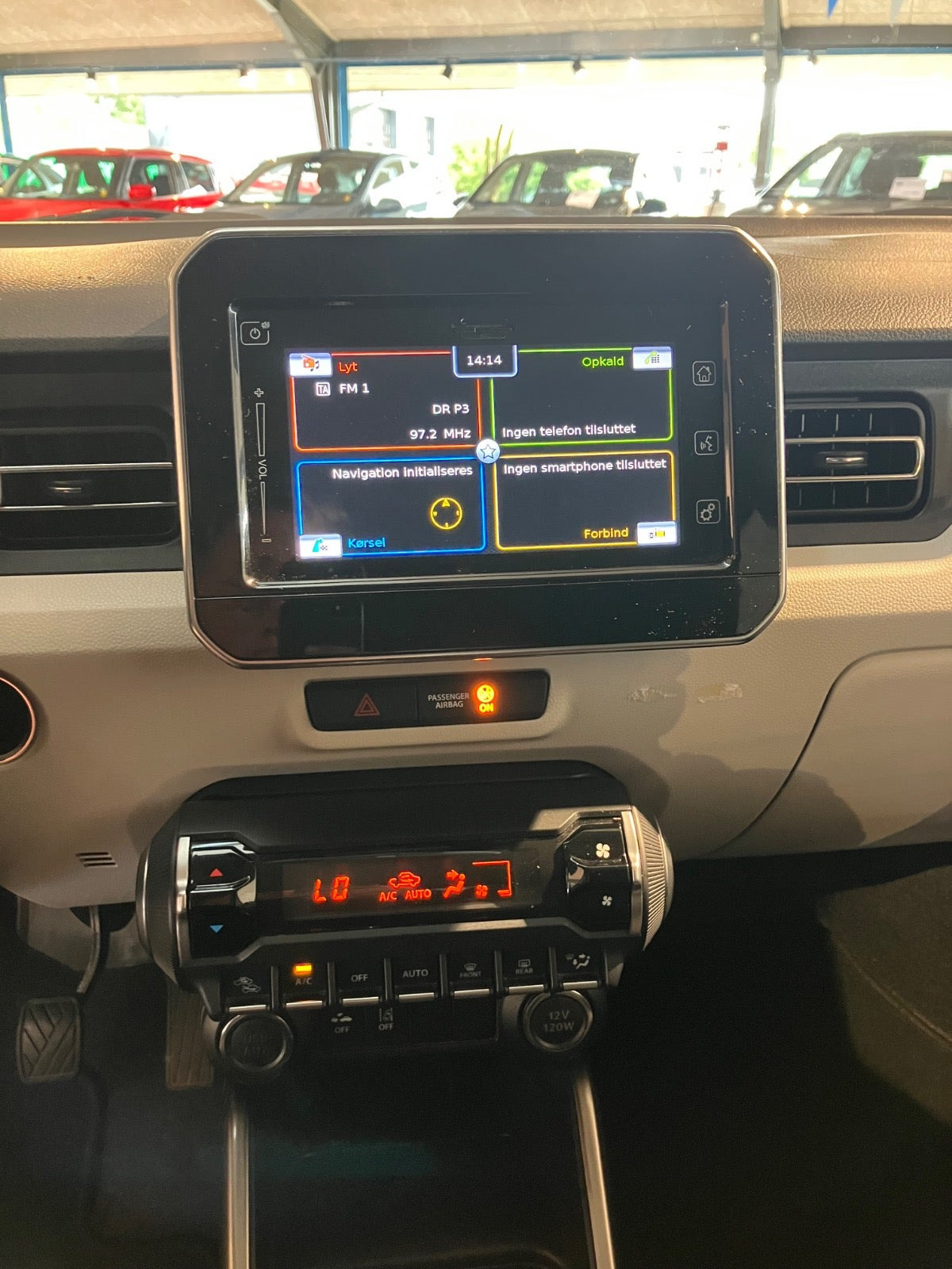 Rød Suzuki Ignis fra 2020