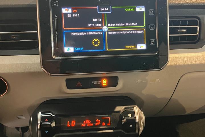 Rød Suzuki Ignis fra 2020