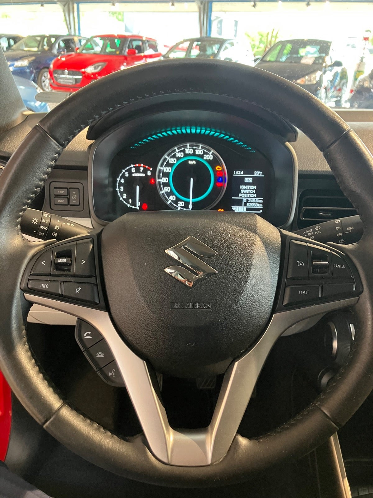 Rød Suzuki Ignis fra 2020