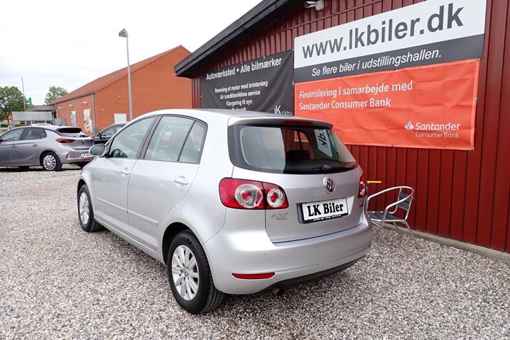 Sølv VW Golf Plus fra 2014