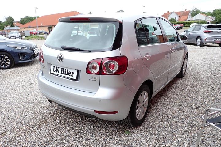 Sølv VW Golf Plus fra 2014