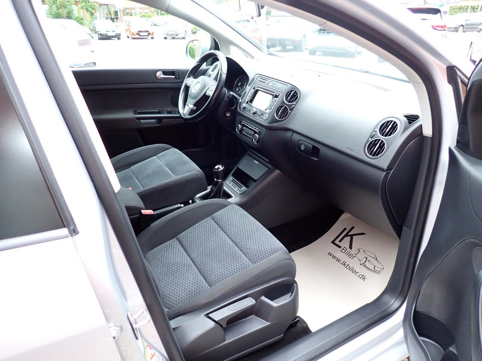 Sølv VW Golf Plus fra 2014