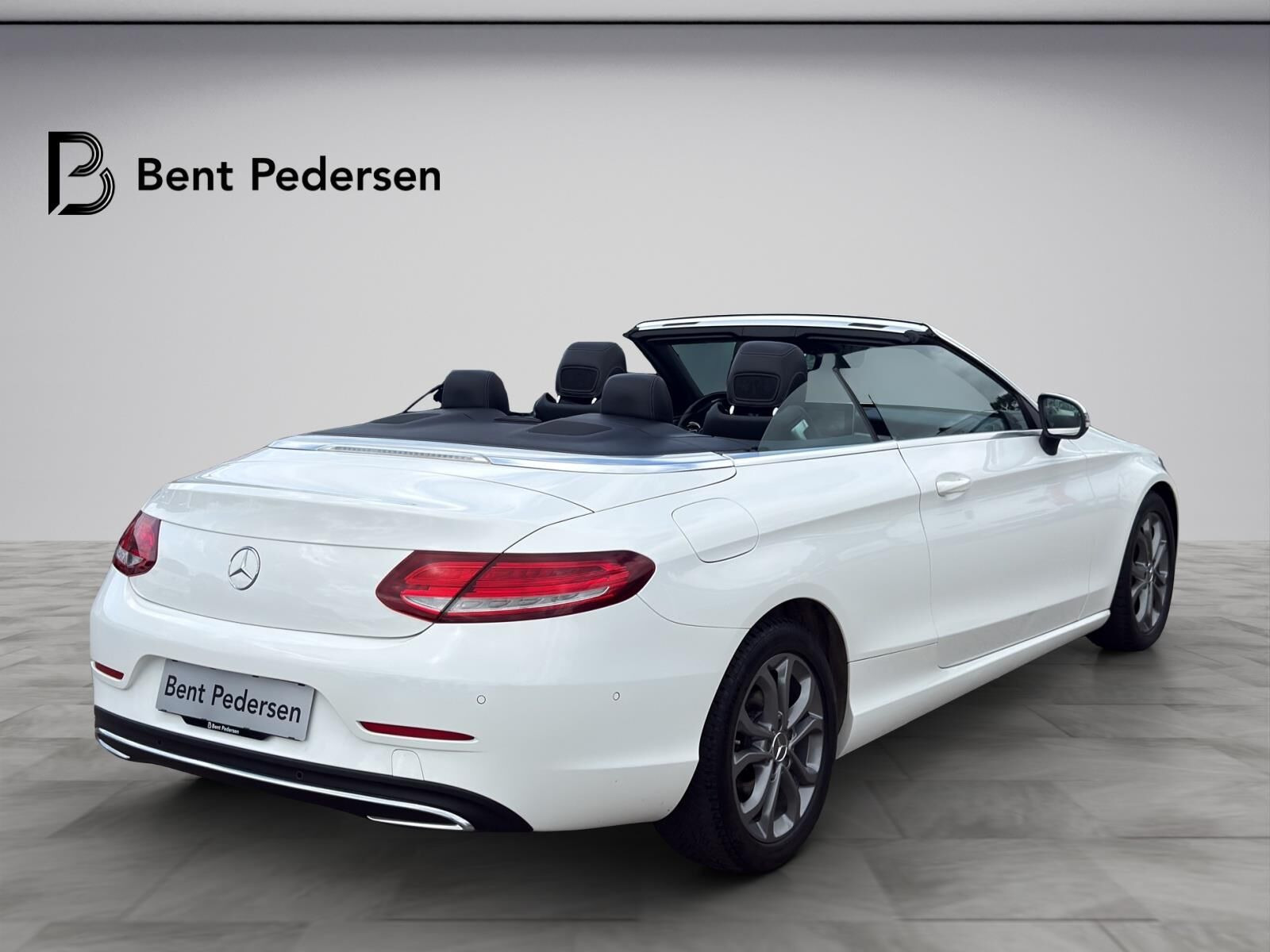 Hvid Mercedes C220 d fra 2018