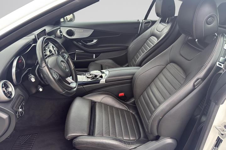 Hvid Mercedes C220 d fra 2018