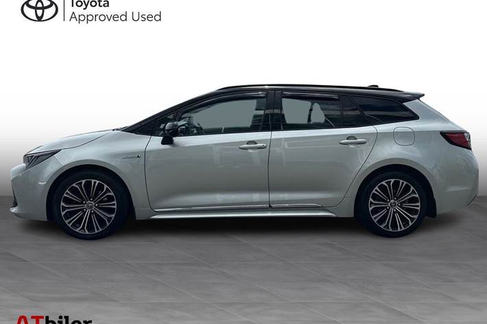 Grå Toyota Corolla fra 2019