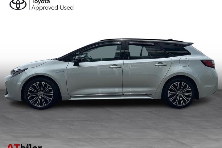 Grå Toyota Corolla fra 2019