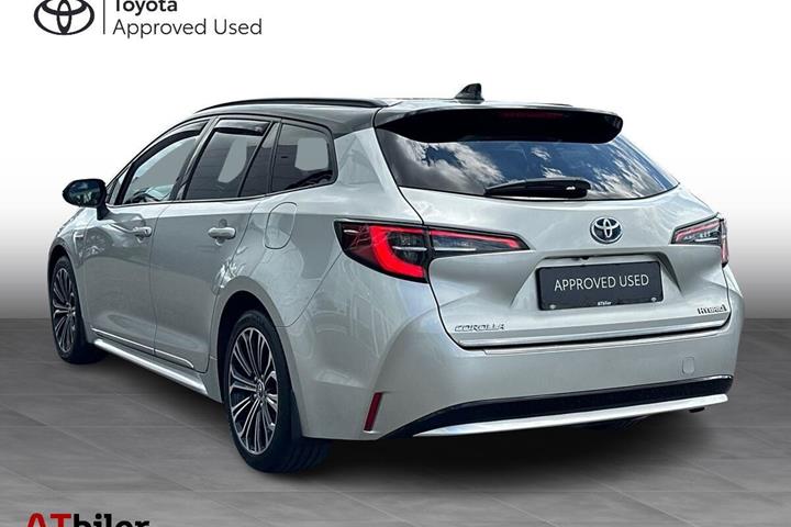 Grå Toyota Corolla fra 2019