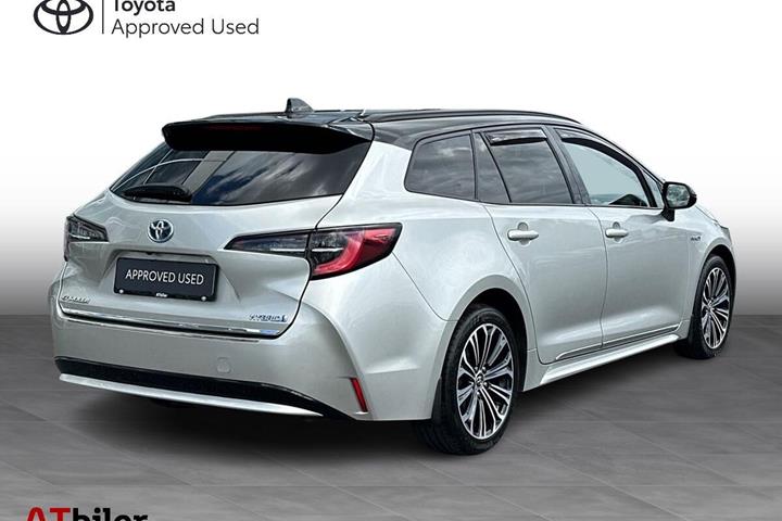 Grå Toyota Corolla fra 2019