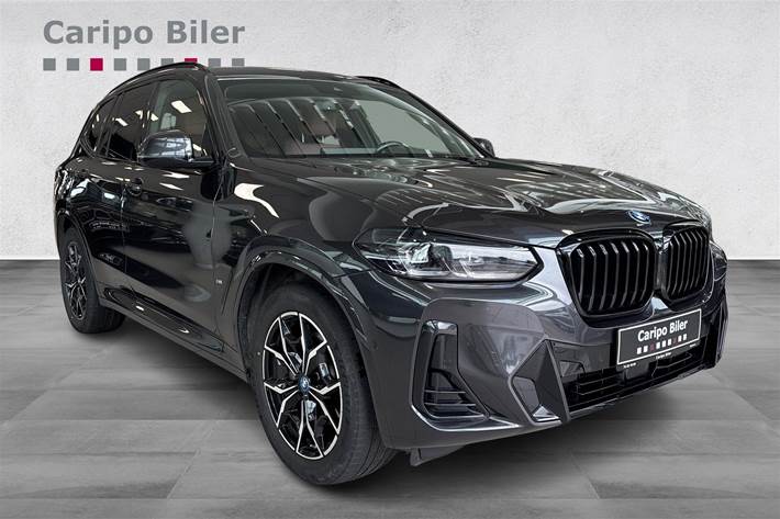 Grå BMW X3 fra 2023
