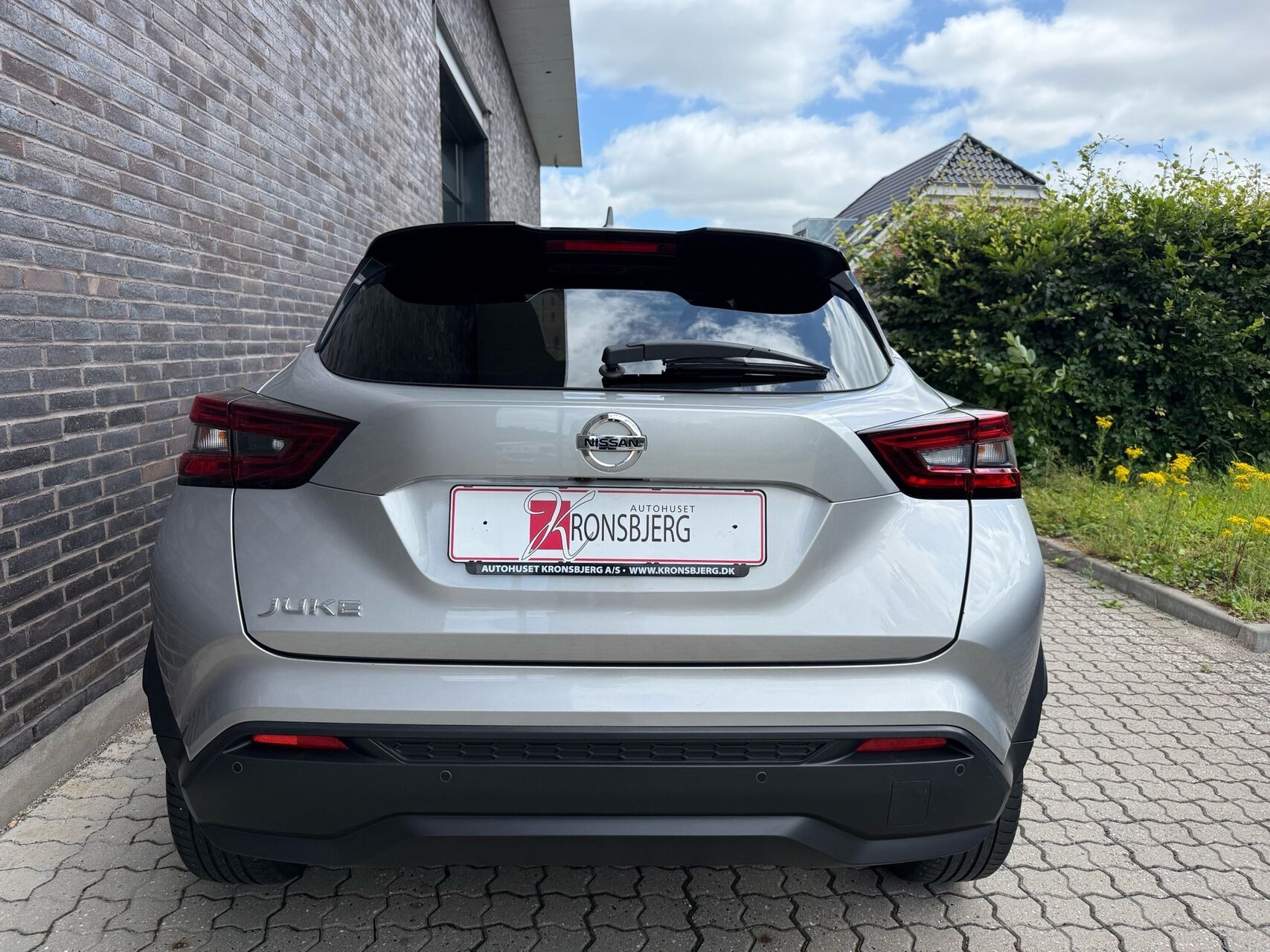 Sølv Nissan Juke fra 2020