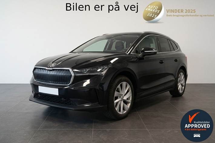 Sort Skoda Enyaq fra 2021