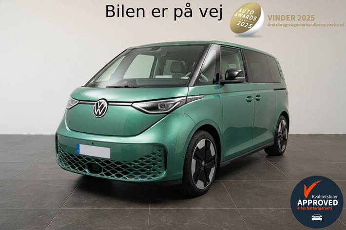 Grøn VW ID.Buzz fra 2023