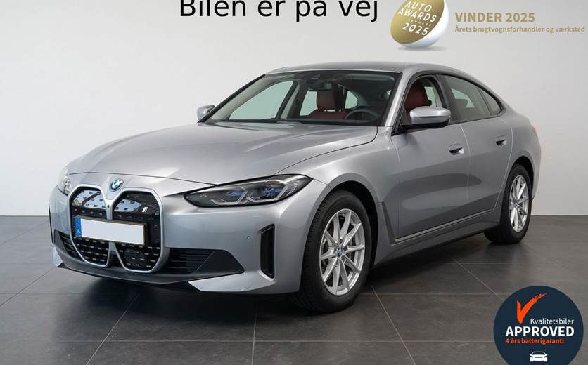 BMW i4 eDrive40 Gran Coupé EL 340HK 5d Aut.