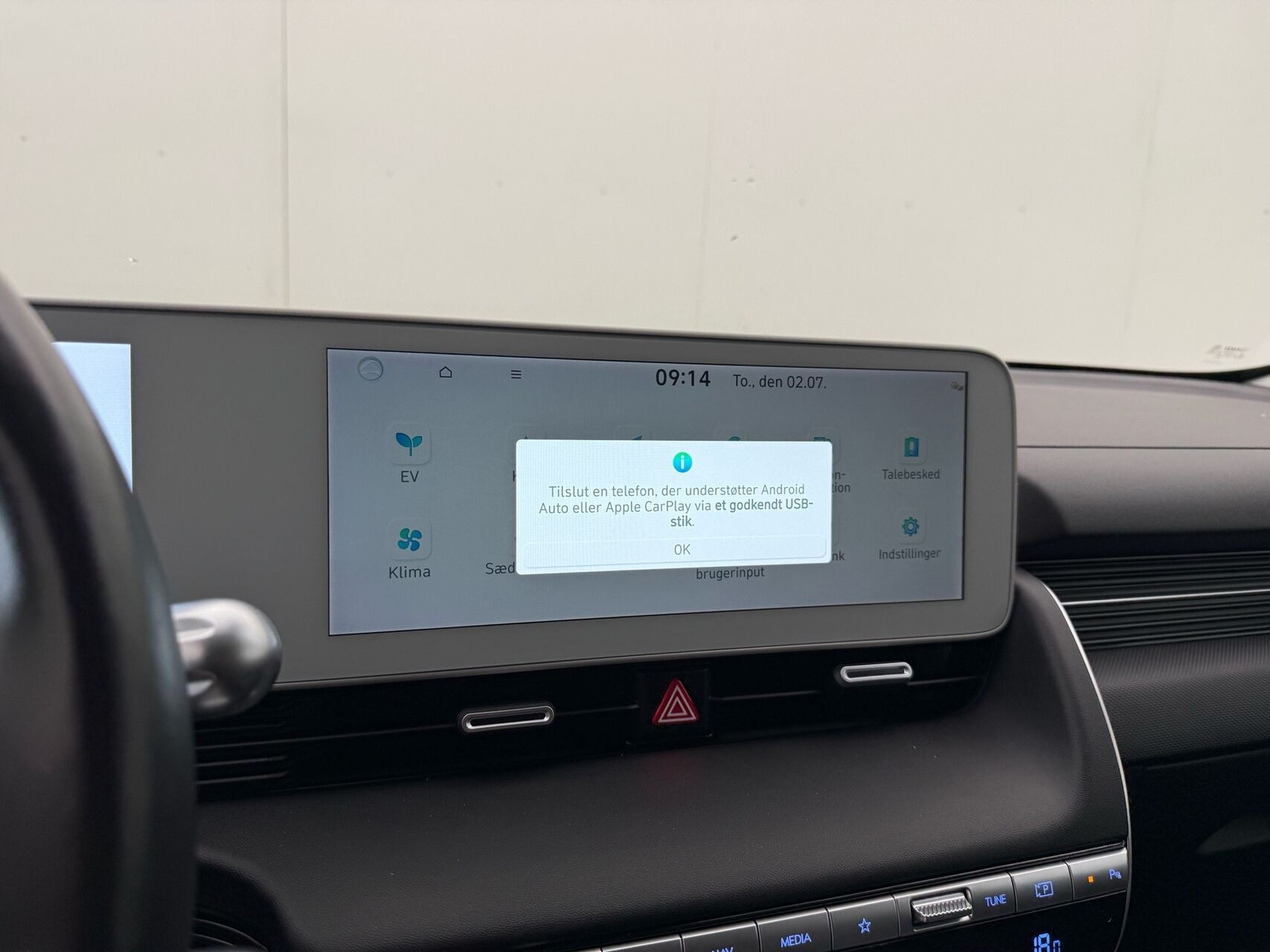 Hvid Hyundai Ioniq 5 fra 2023