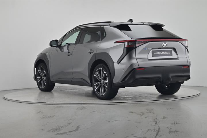 Grå Toyota BZ4X fra 2025