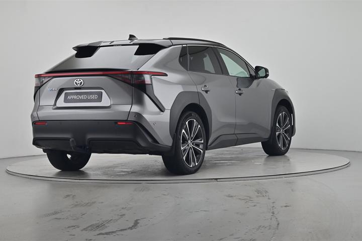 Grå Toyota BZ4X fra 2025