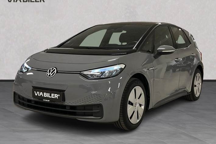 Grå VW ID.3 fra 2023