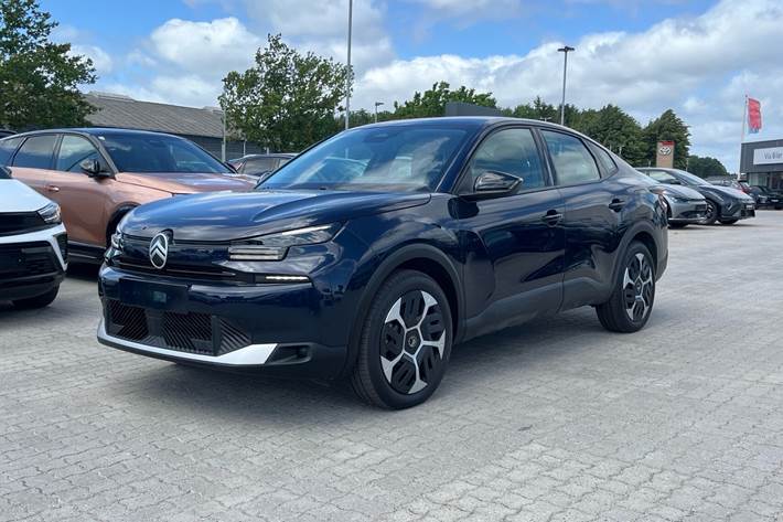 Blå Citroën ë-C4 X fra 2025