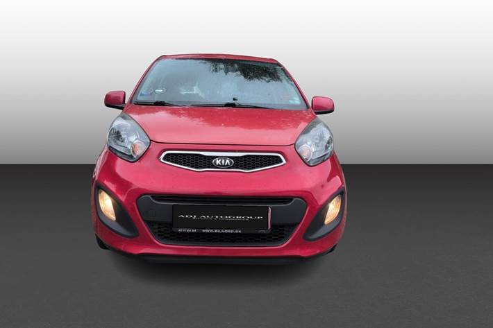 Rød Kia Picanto fra 2014