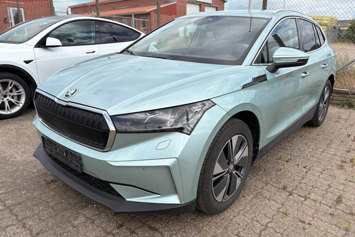 Grøn Skoda Enyaq fra 2022