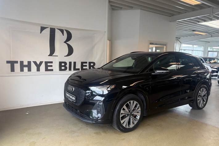 Sort Audi Q4 e-tron fra 2023