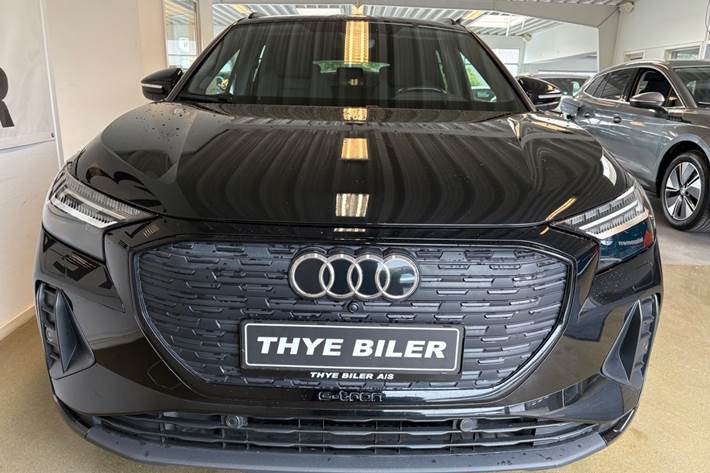 Sort Audi Q4 e-tron fra 2023