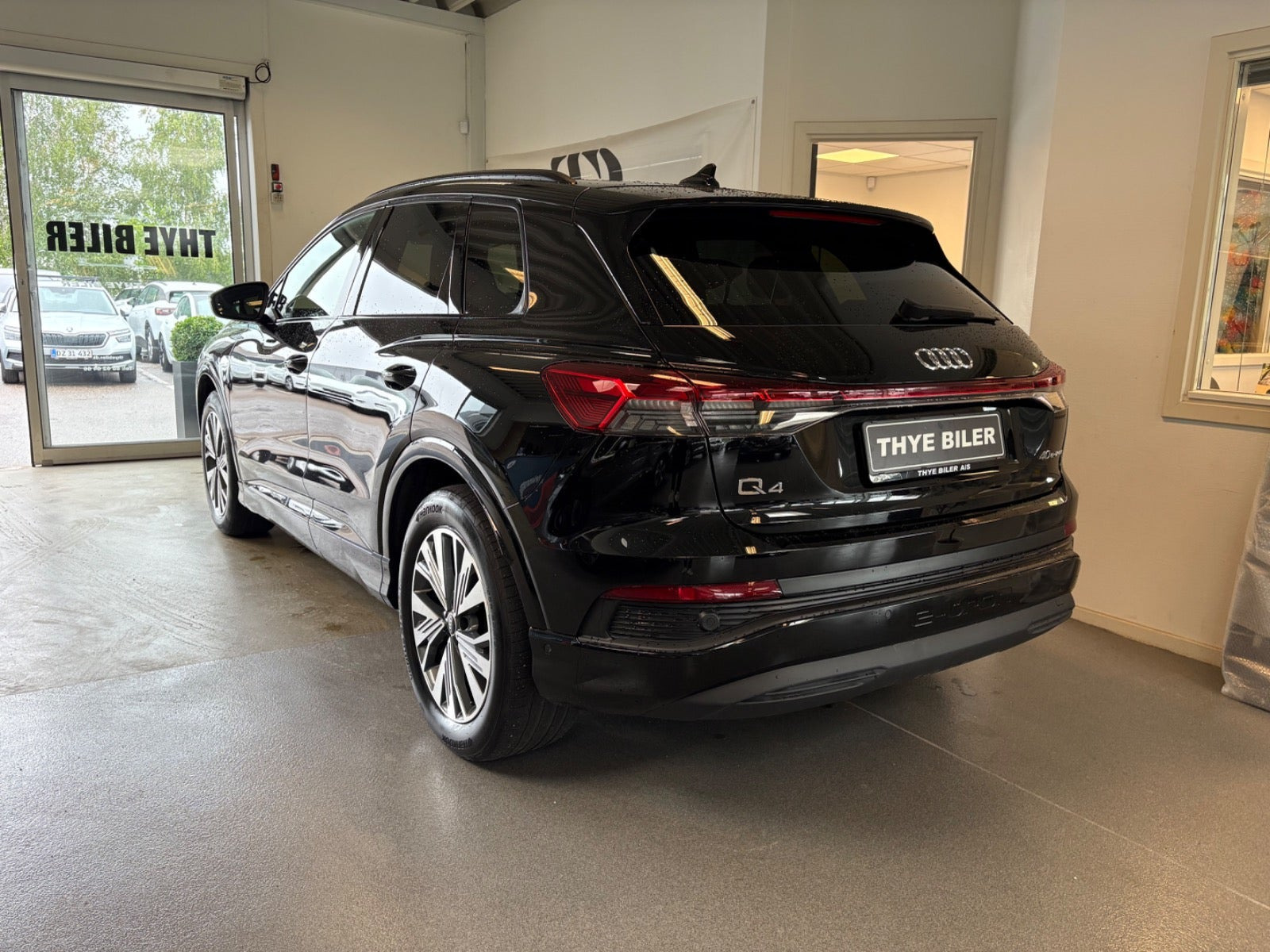 Sort Audi Q4 e-tron fra 2023