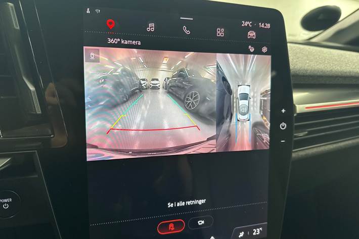 Grå Renault Megane E-Tech fra 2024