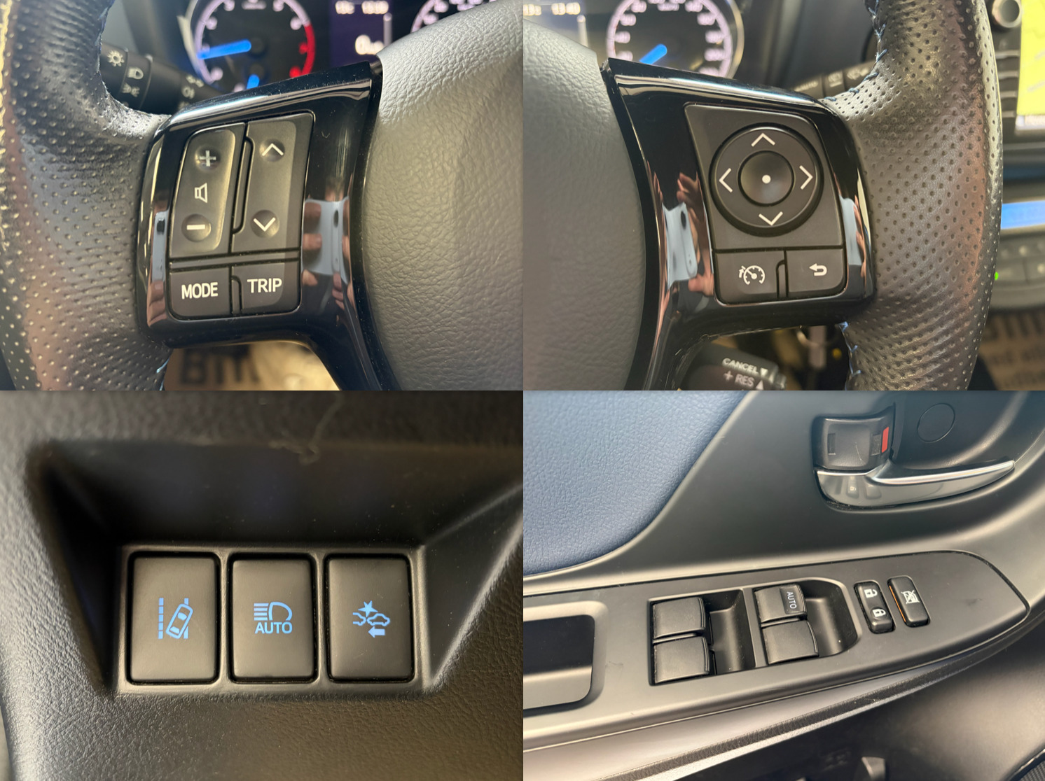 Sort Toyota Yaris fra 2018