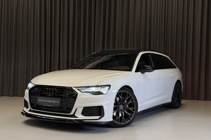 Hvid Audi A6 fra 2018